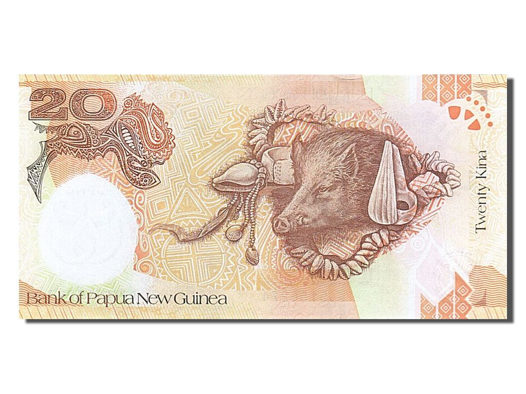 Billet, Papua New Guinea, 20 Kina, 2010, NEUF