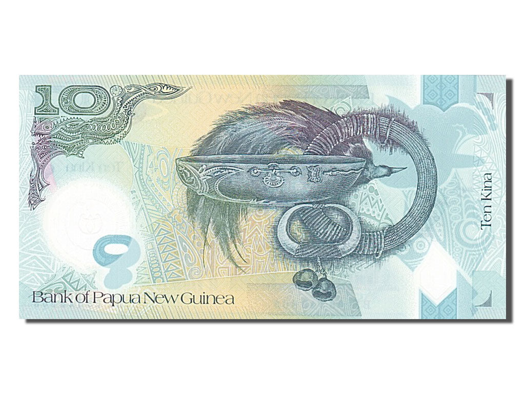 Billet, Papua New Guinea, 10 Kina, 2008, NEUF