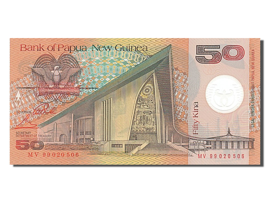Billet, Papua New Guinea, 50 Kina, 1989, KM:11a, NEUF