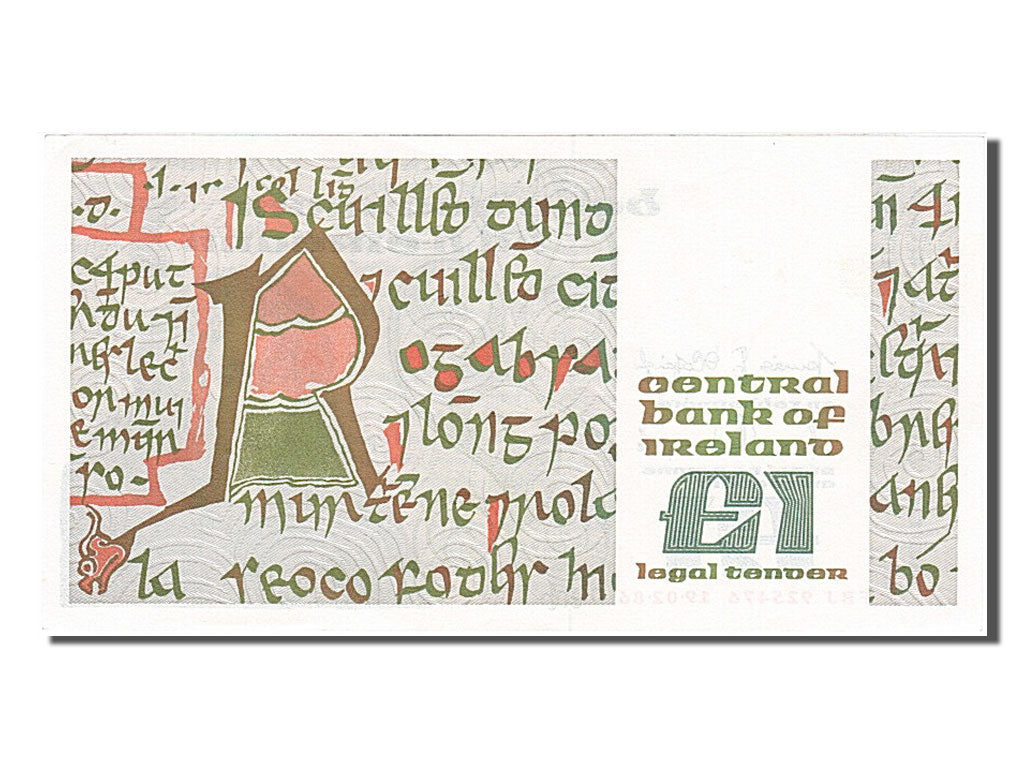 Banknote, Ireland - Republic, 1 Pound, 1986, 1986-02-19, UNC(63)