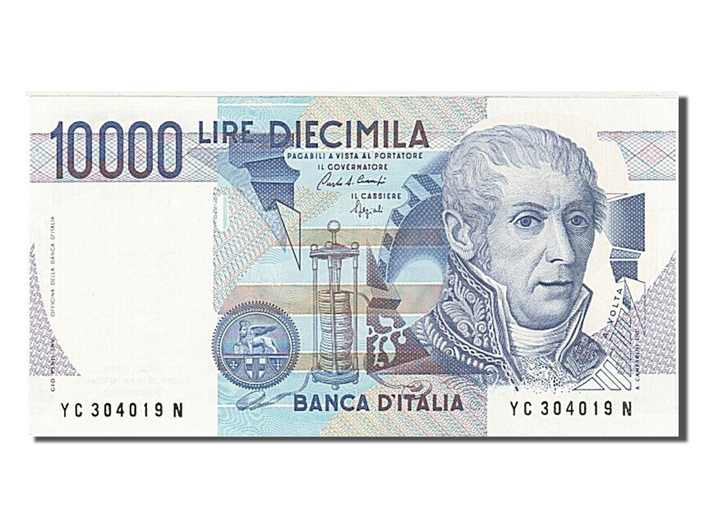 Banconote, Italia, 10,000 Lire, 1984, 1984-09-03, SPL