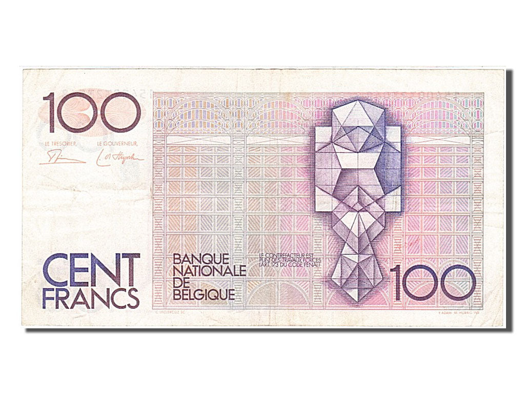 Banknote, Belgium, 100 Francs, 1978, EF(40-45)