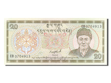 Biljet, Bhutan, 20 Ngultrum, Undated (1992), KM:16b, NIEUW