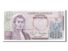 Banknote, Colombia, 10 Pesos Oro, 1980, 1980-08-07, UNC(65-70)