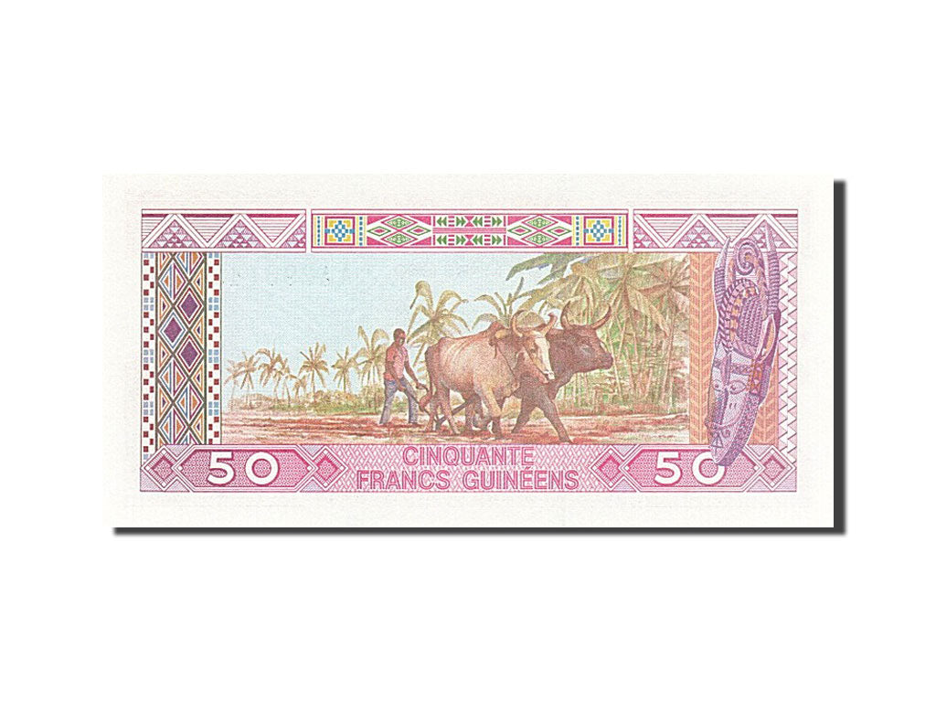 Billete, 50 Francs, 1985, Guinea, UNC