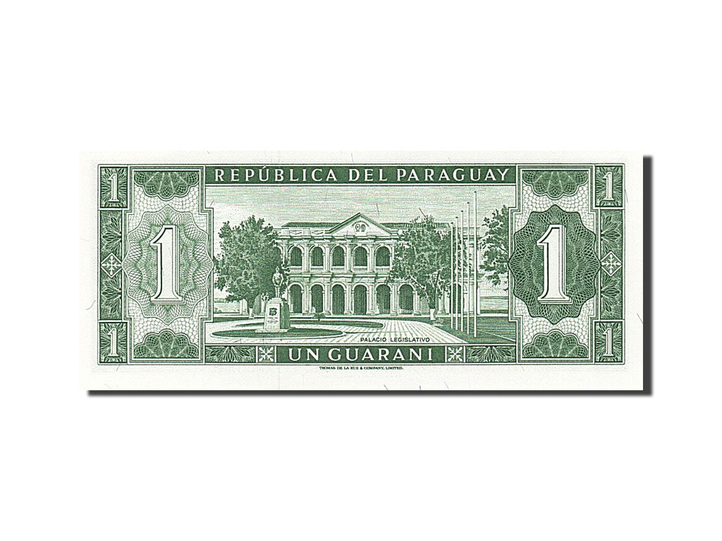 Banknote, Paraguay, 1 Guarani, 1952, UNC(65-70)