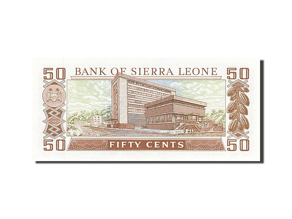 Billete, 50 Cents, 1984, Sierra Leona, 1984-08-04, UNC