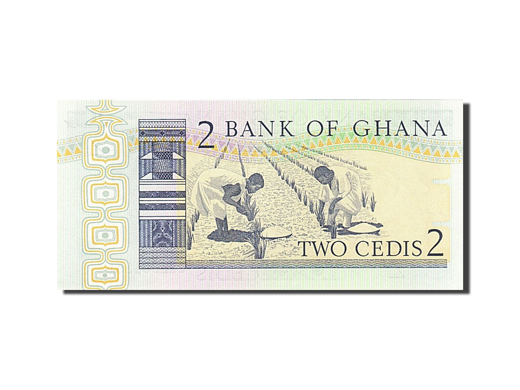 Banknote, Ghana, 2 Cedis, 1982, 1982-03-06, UNC(65-70)