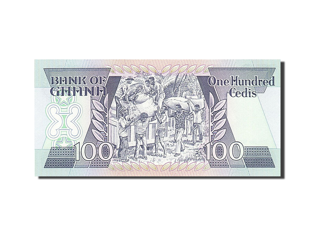 Banknote, Ghana, 100 Cedis, 1986, 1986-07-15, UNC(65-70)