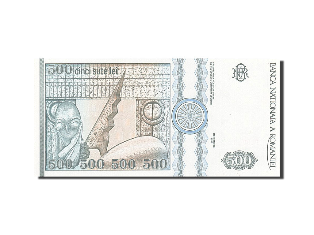 Banknote, Romania, 500 Lei, 1992, 1992-12-01, UNC(65-70)