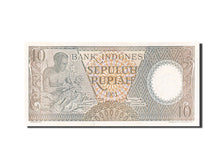 Biljet, Indonesië, 10 Rupiah, 1963, NIEUW