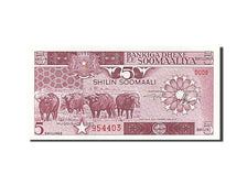 Banknot, Somalia, 5 Shilin = 5 Shillings, 1983, 1982-12-30, UNC(65-70)