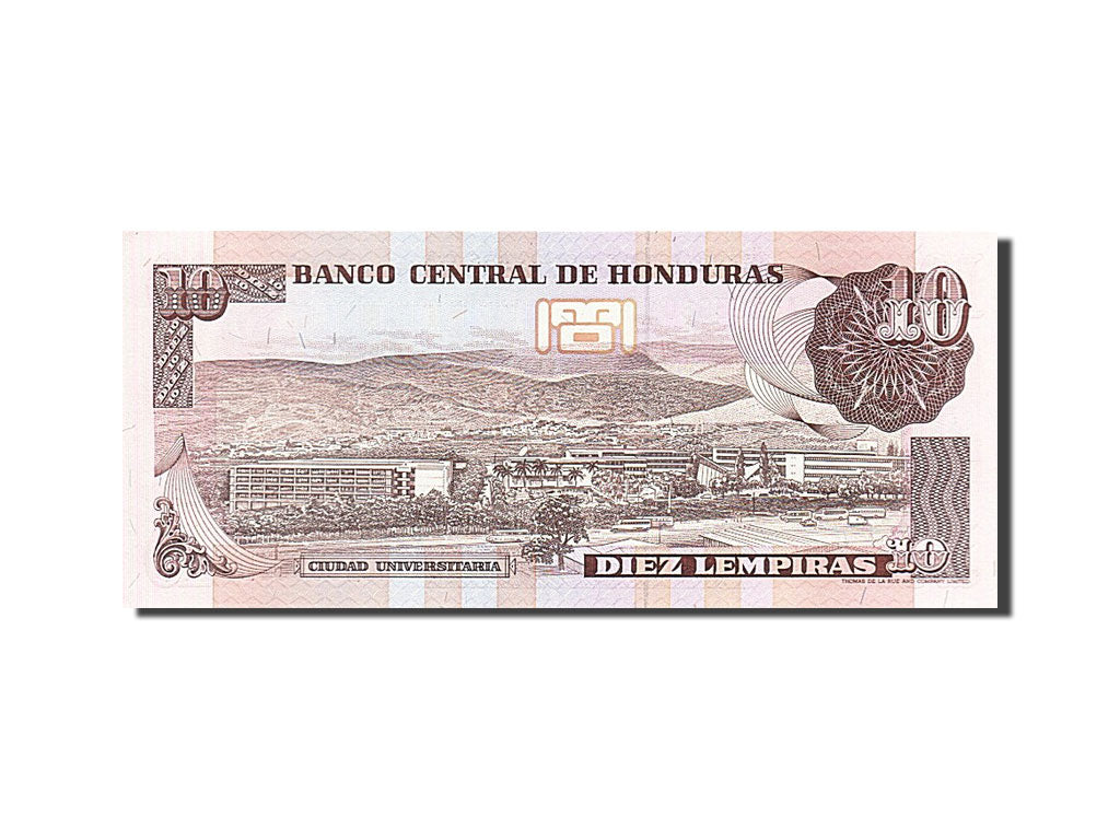 Billet, Honduras, 10 Lempiras, 1989, 1989-09-21, NEUF
