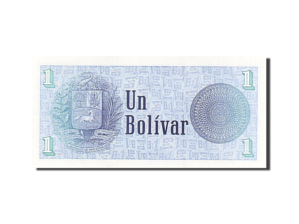 Billete, 1 Bolivar, 1989, Venezuela, 1989-10-05, UNC