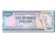 Geldschein, Guyana, 100 Dollars, 1989, UNZ