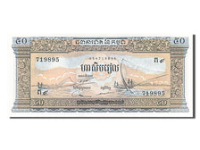 Banknote, Cambodia, 50 Riels, 1956, UNC(65-70)