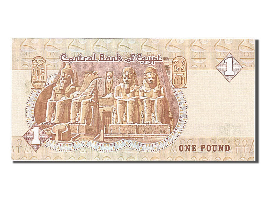 Banknote, Egypt, 1 Pound, 1993, AU(55-58)