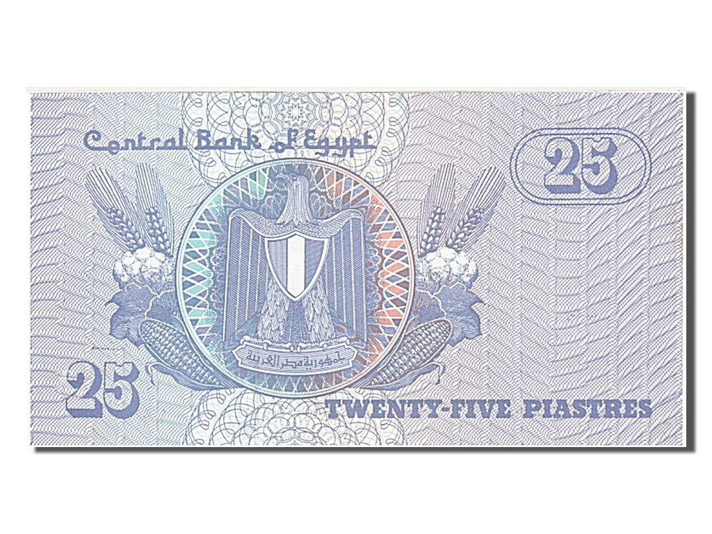 Banknote, Egypt, 25 Piastres, 1989, UNC(60-62)
