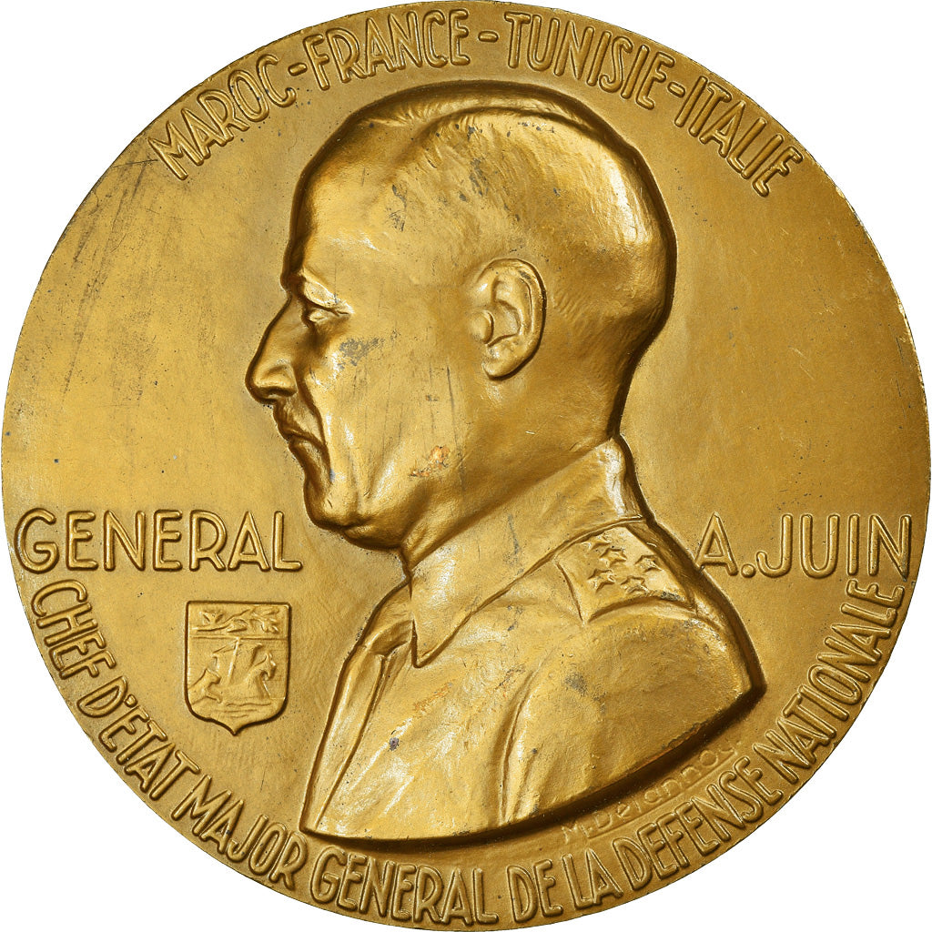 Frankrijk, Medaille, Seconde Guerre Mondiale, Général Juin, Politics, Society