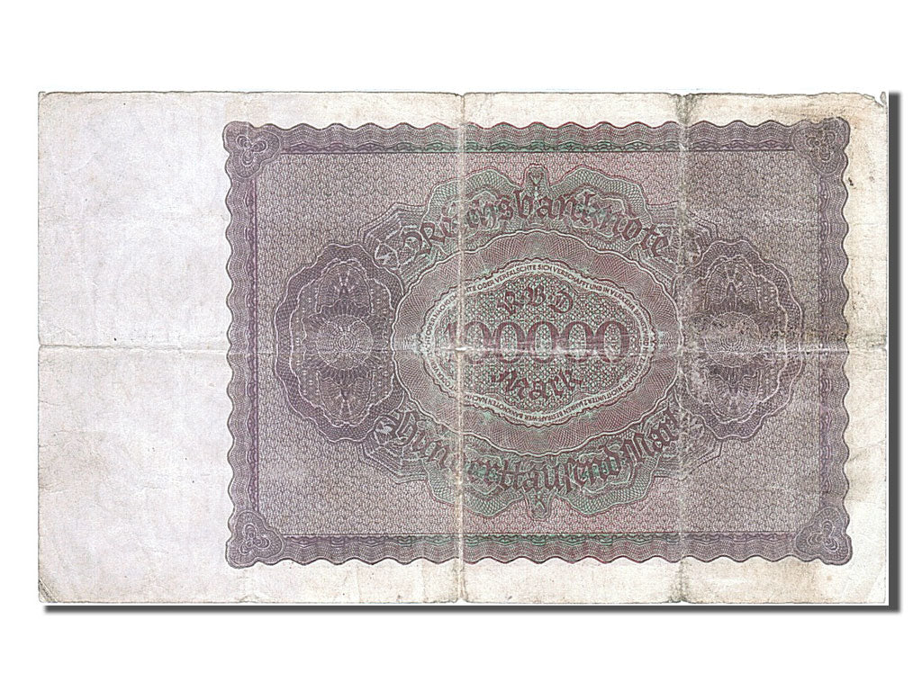 Billet, Allemagne, 100,000 Mark, 1923, 1923-02-01, TB