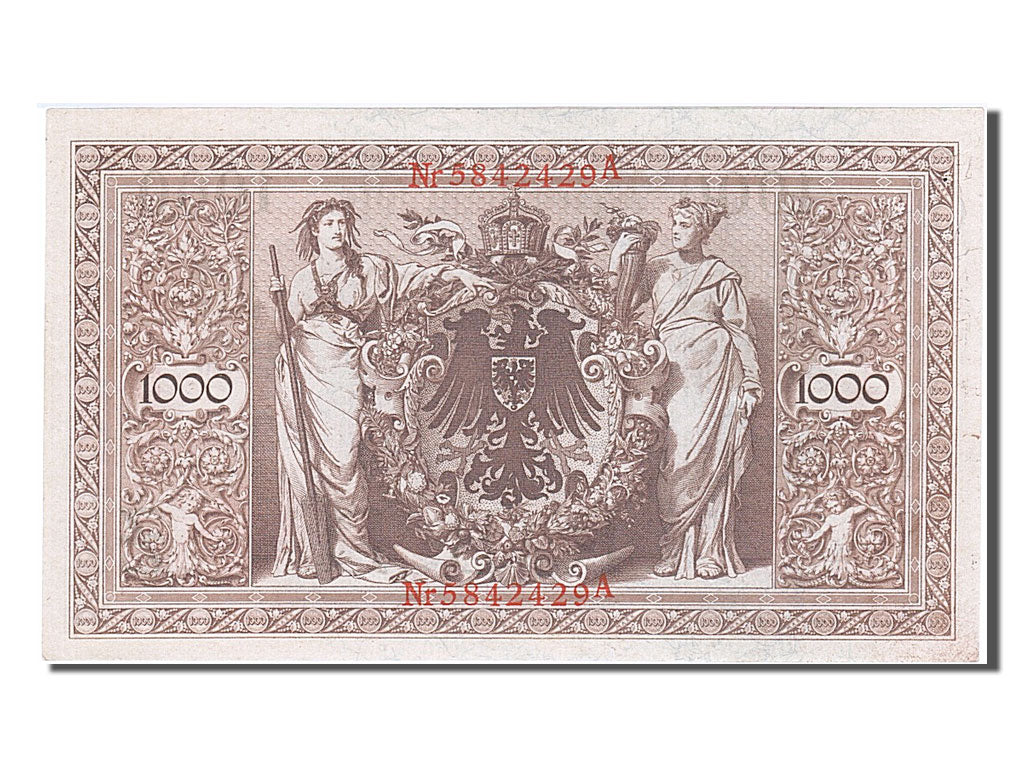 Banconote, Germania, 1000 Mark, 1910, 1910-04-21, FDS