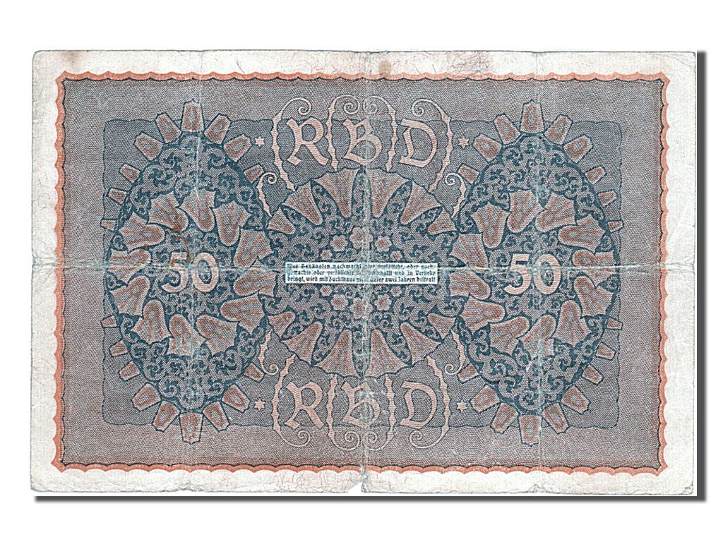 Billete, 50 Mark, 1919, Alemania, 1919-06-24, BC