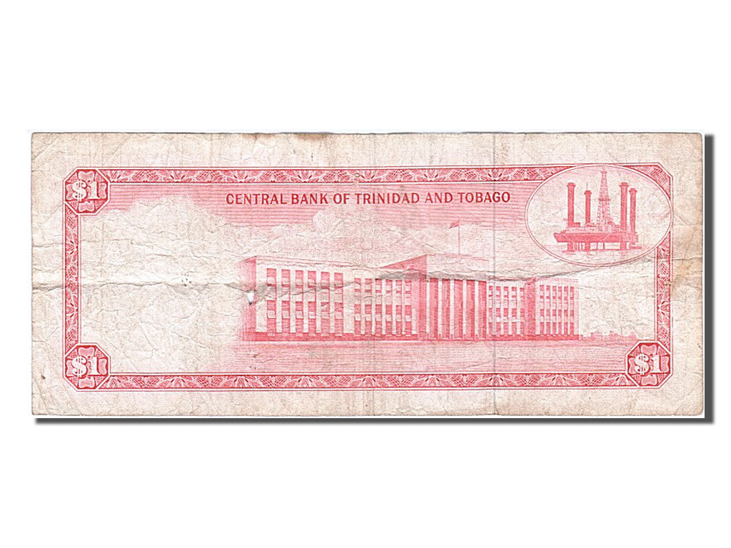 Banknote, Trinidad and Tobago, 1 Dollar, 1977, VF(20-25)