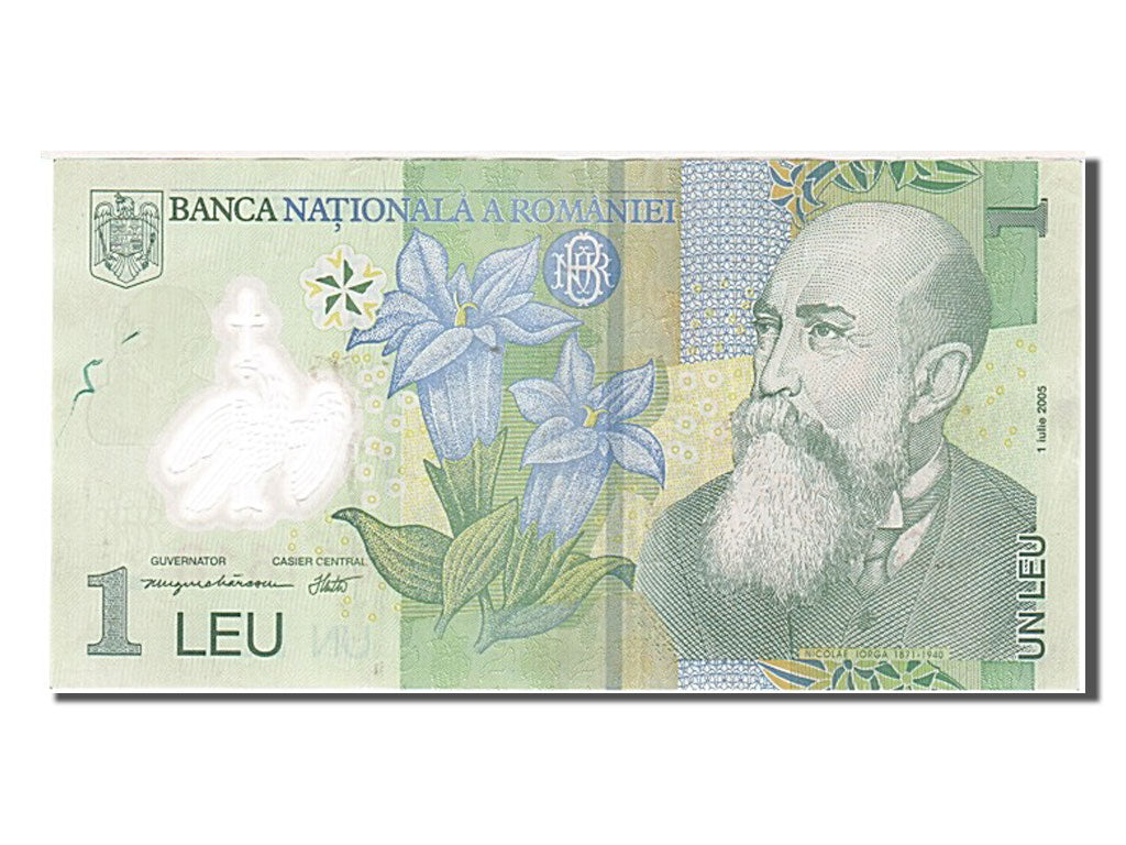 Banknot, Rumunia, 1 Leu, 2005, 2005-07-01, UNC(63)