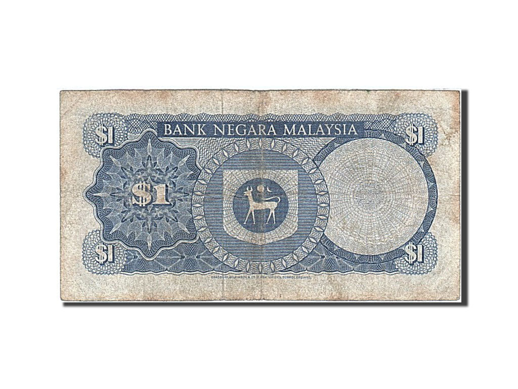 Billet, Malaysie, 1 Ringgit, 1976, TB