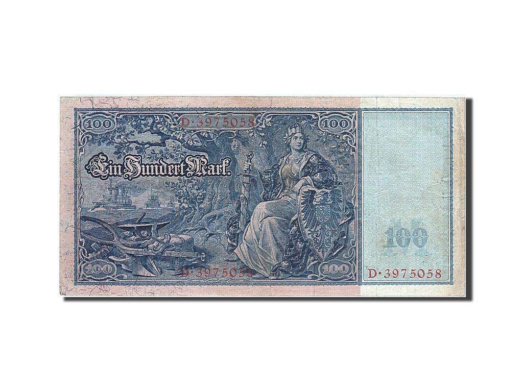 Banknote, Germany, 100 Mark, 1910, 1910-04-21, EF(40-45)