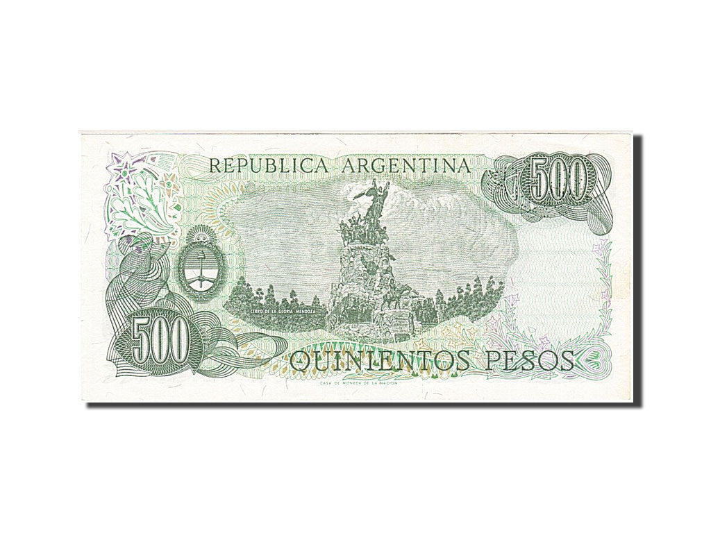 Geldschein, Argentinien, 500 Pesos, 1977, UNZ-