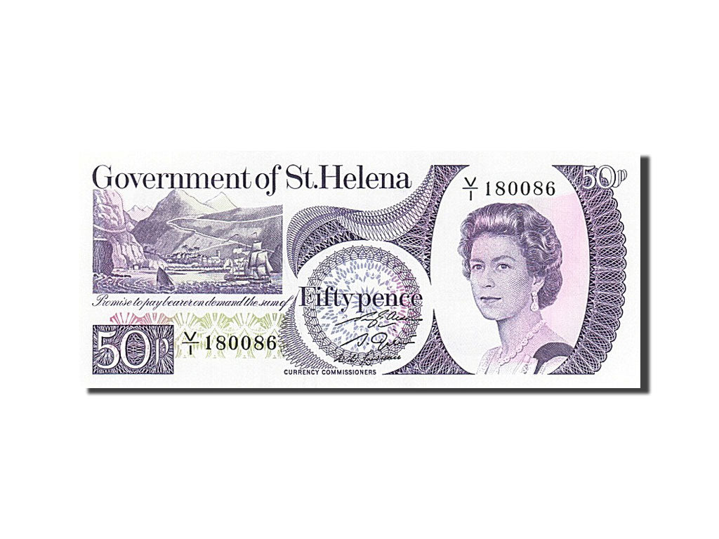Billet, Saint Helena, 50 Pence, 1979, NEUF