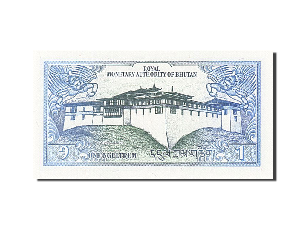 Banconote, Bhutan, 1 Ngultrum, 1981, FDS