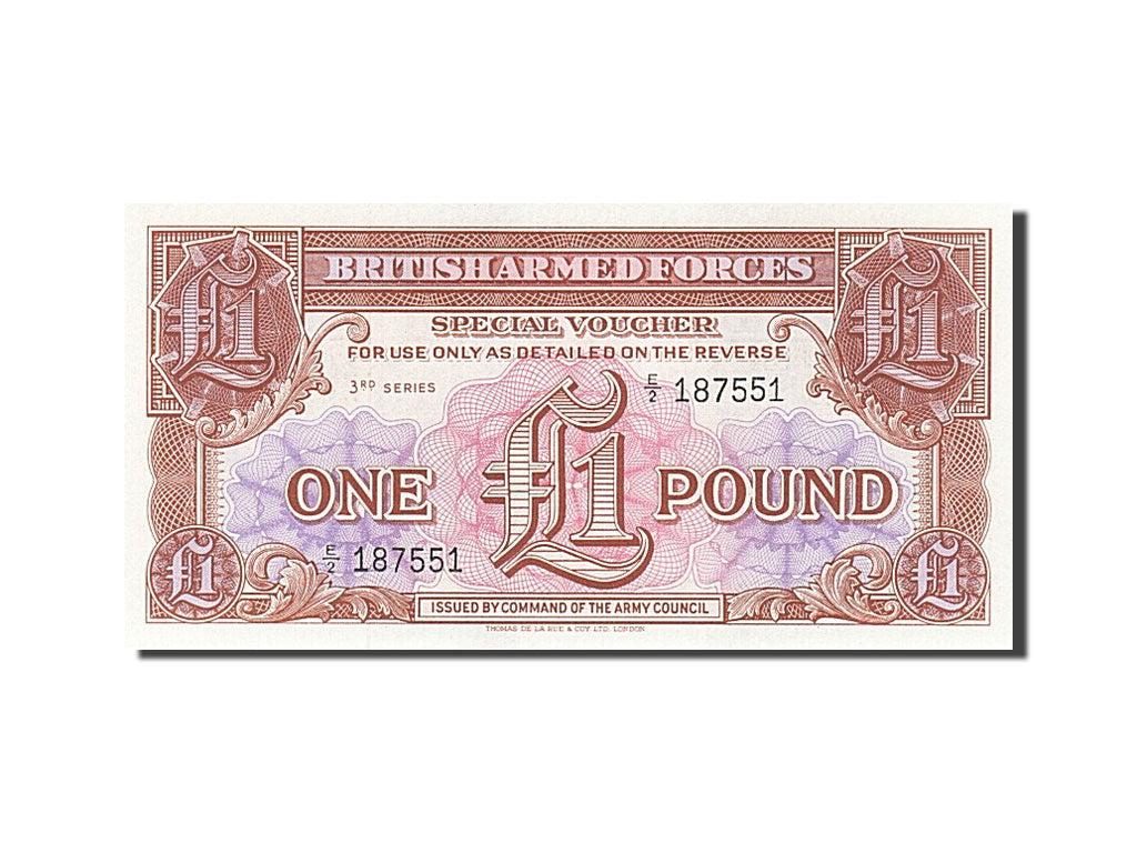 Banknote, Great Britain, 1 Pound, 1956, UNC(65-70)