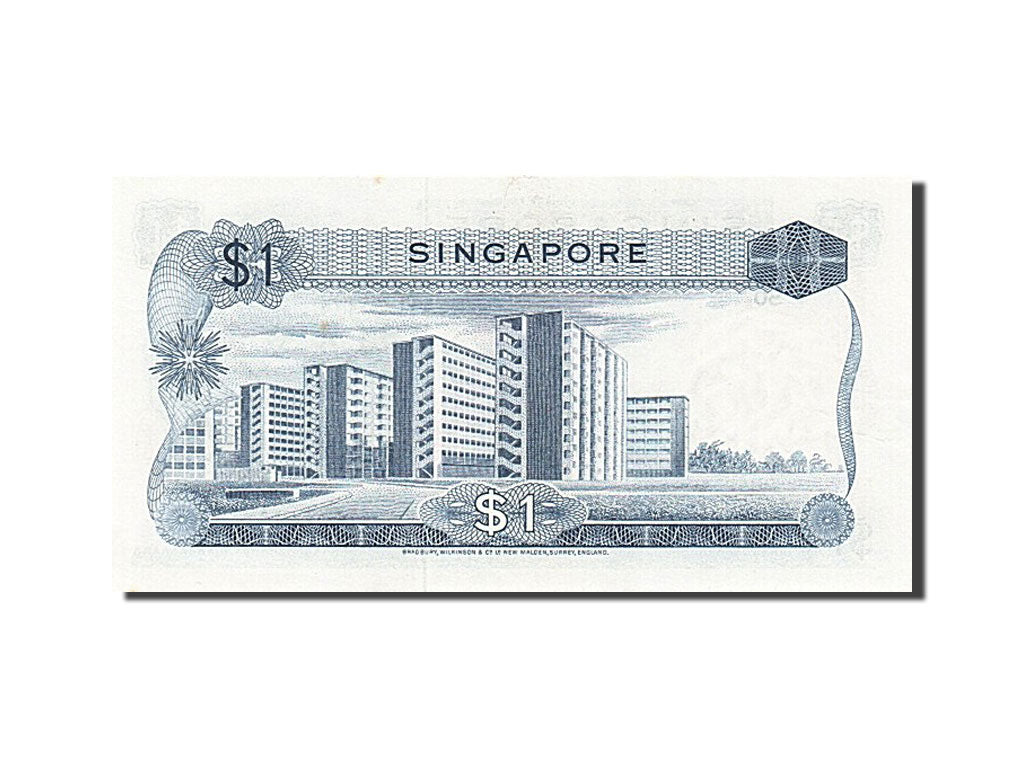 Banknote, Singapore, 1 Dollar, 1971, UNC(65-70)