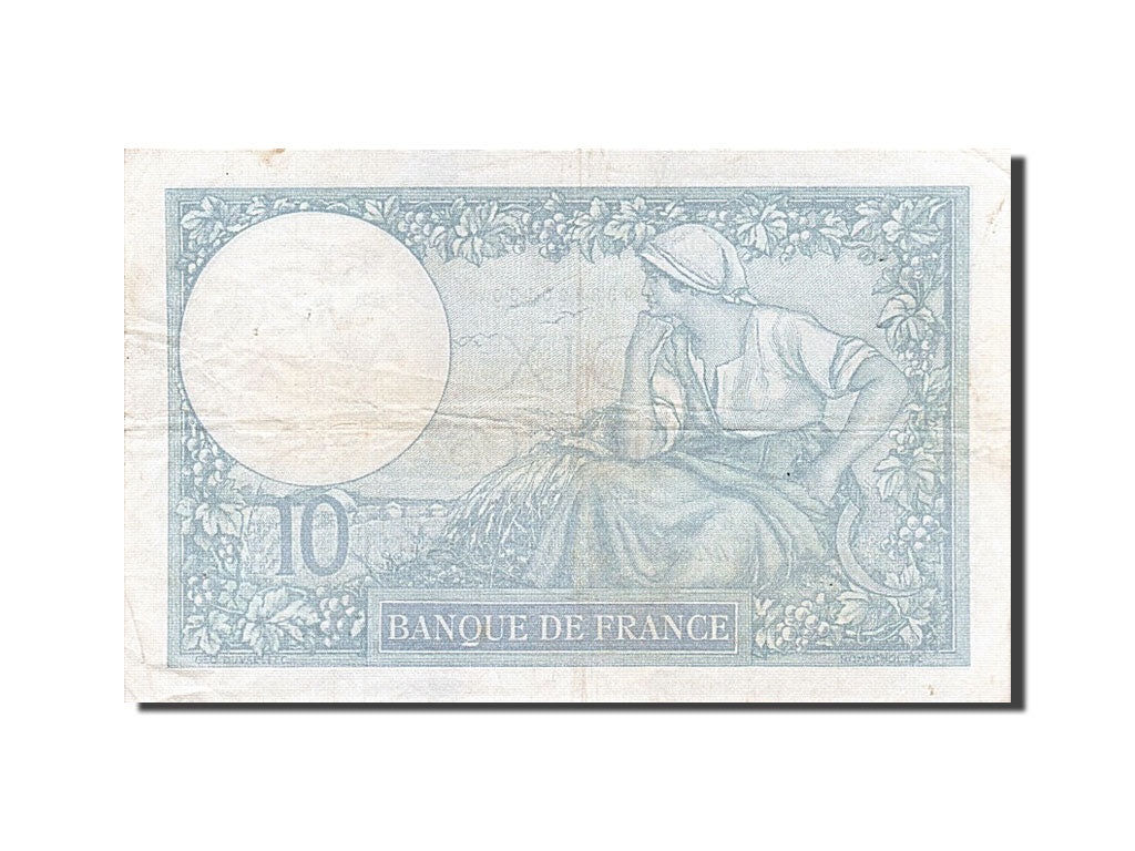 Billet, France, 10 Francs, 10 F 1916-1942 ''Minerve'', 1940, 1940-10-10, TTB+