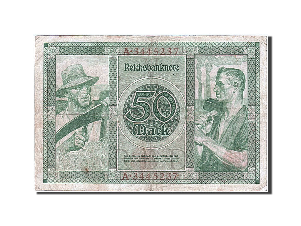 Banknote, Germany, 50 Mark, 1920, 1920-07-23, EF(40-45)