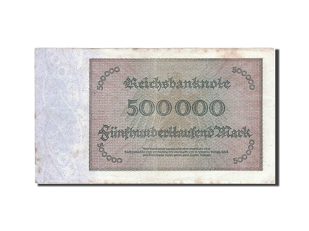 Banknote, Germany, 500,000 Mark, 1923, 1923-05-01, EF(40-45)
