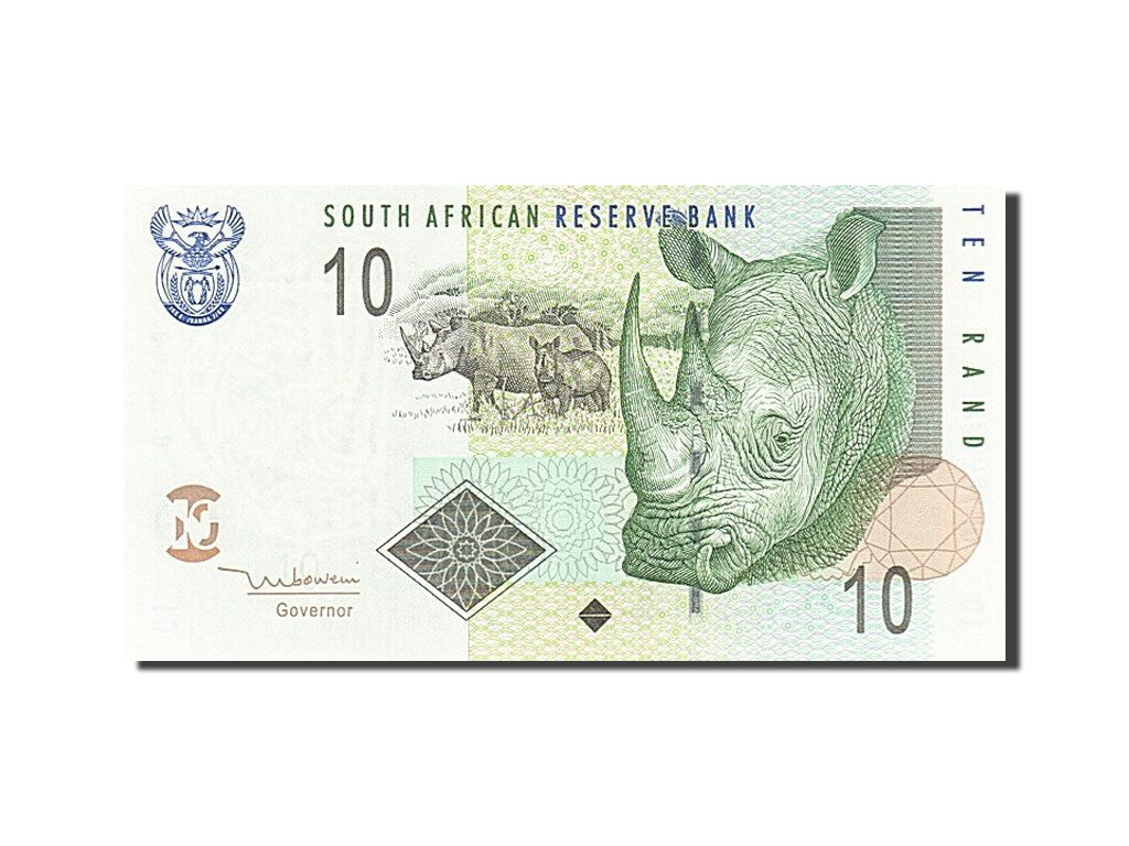 Banknote, South Africa, 10 Rand, 2005, UNC(65-70)