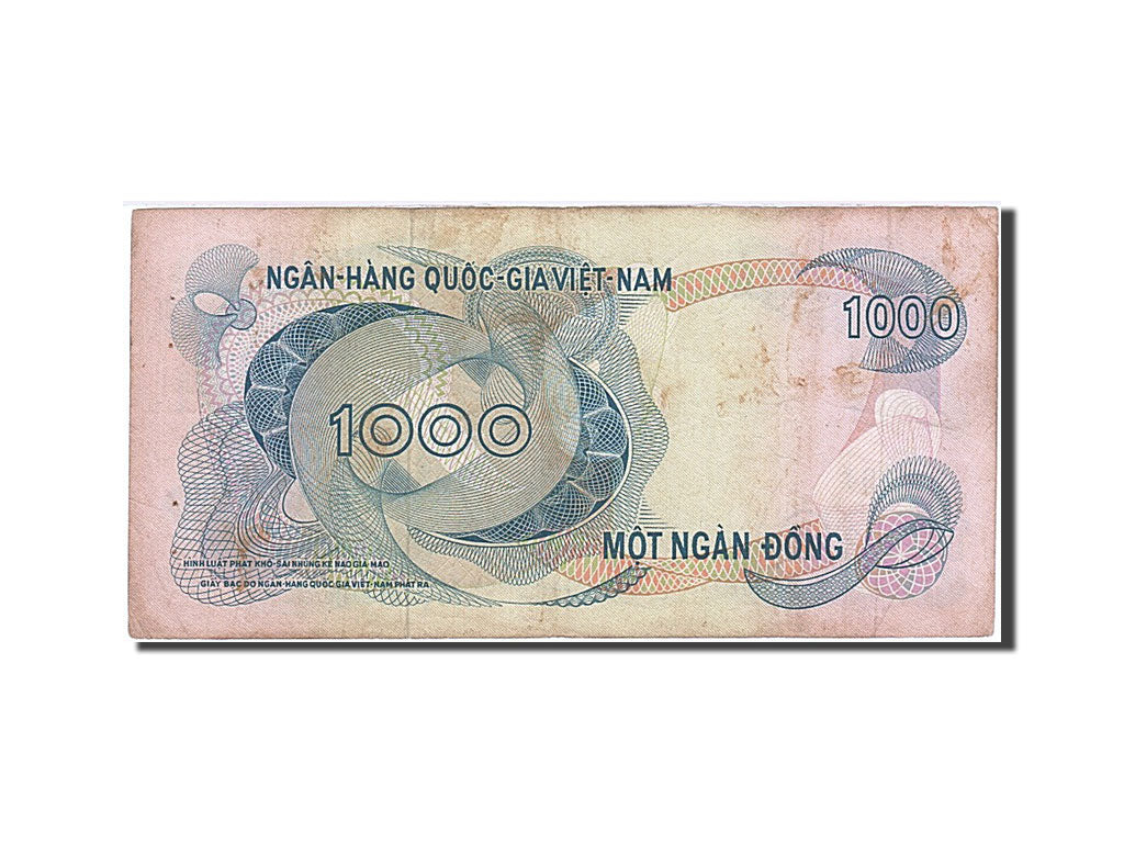 Banknote, South Viet Nam, 1000 D<ox>ng, 1971, VF(30-35)