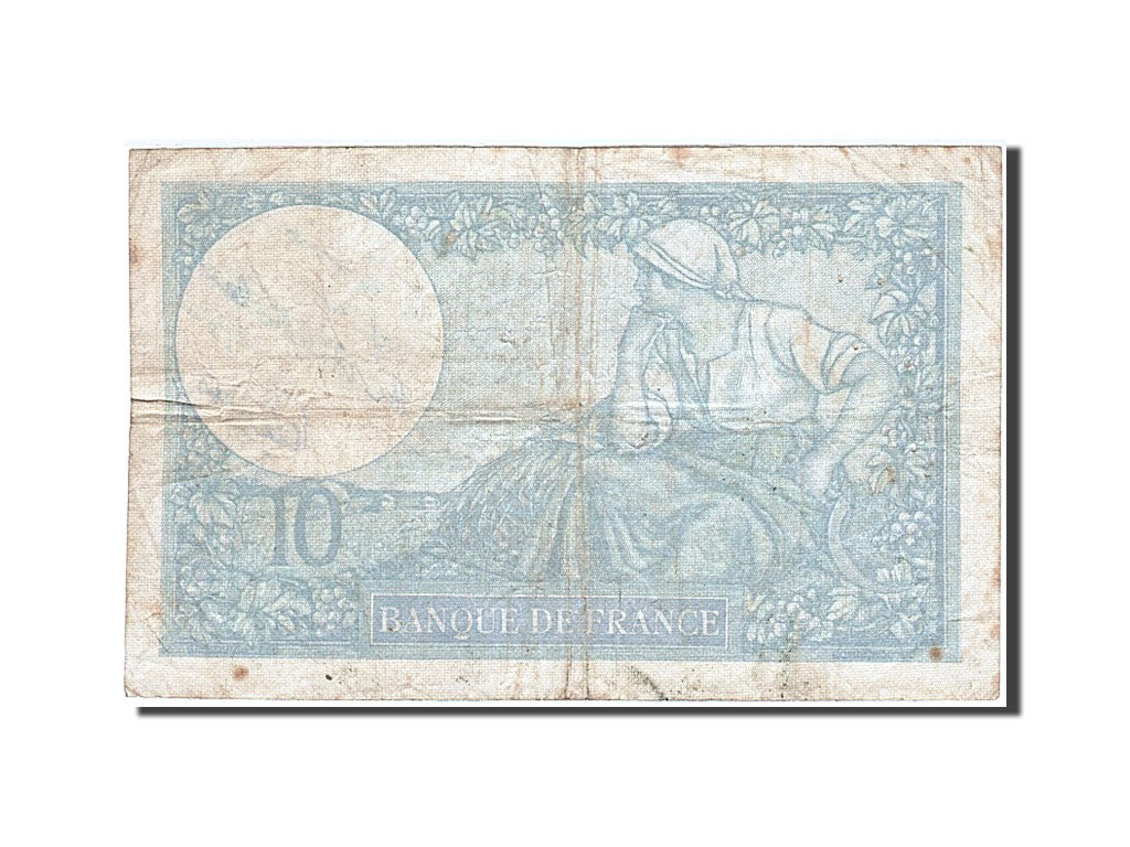 Banknot, Francja, 10 Francs, Minerve, 1940, 1940-12-05, F(12-15), Fayette:7.23