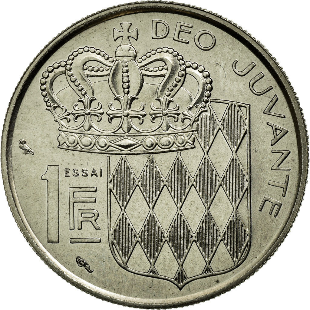 Monaco, Franc, 1960, Nickel, MS(60-62), Gadoury:150