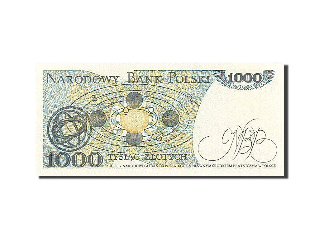 Banknote, Poland, 1000 Zlotych, 1982, 1982-06-01, UNC(65-70)
