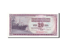 Geldschein, Jugoslawien, 20 Dinara, 1978, UNZ