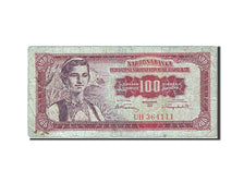 Banknote, Yugoslavia, 100 Dinara, 1955, 1955-05-01, F(12-15)