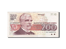 Banknot, Bulgaria, 200 Leva, 1992, AU(50-53)