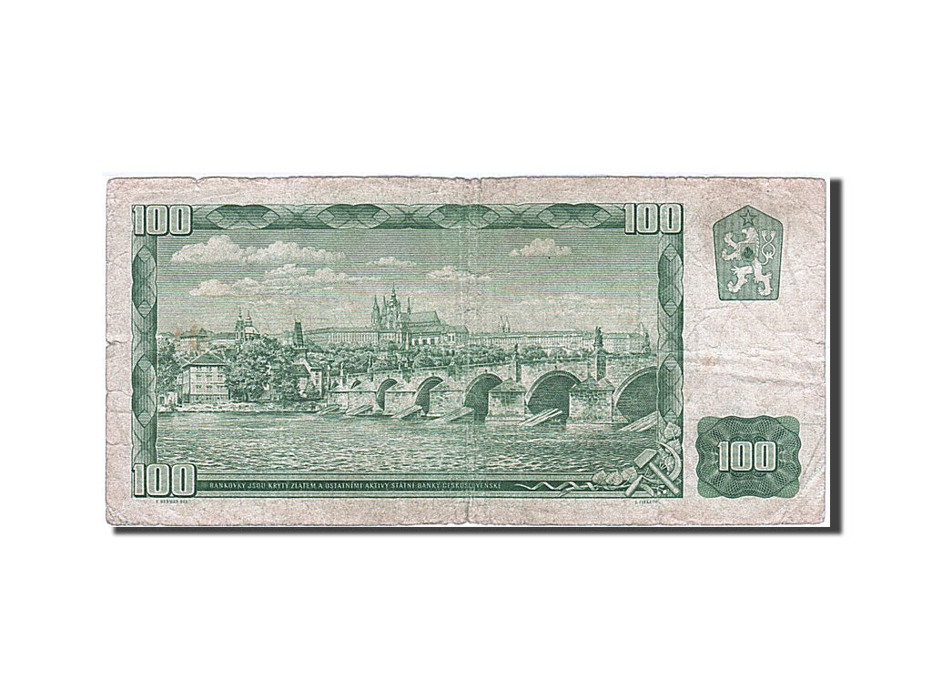 Banknote, Czechoslovakia, 100 Korun, 1961, VF(20-25)