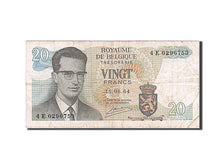 Banknote, Belgium, 20 Francs, 1964, 1964-06-15, VF(20-25)
