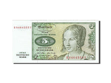 Banknote, GERMANY - FEDERAL REPUBLIC, 5 Deutsche Mark, 1970, 1970-01-02