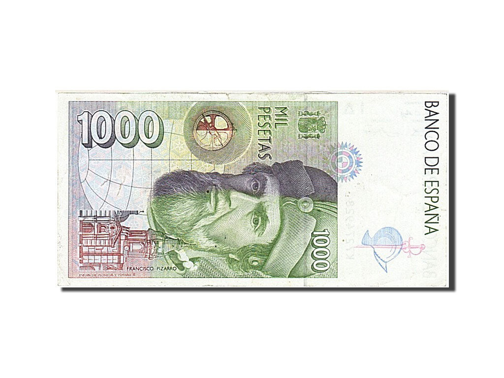 Billete, 1000 Pesetas, 1992, España, 1992-10-12, MBC+